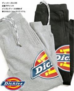 Dickiesロゴプリントスウェットパンツ 黒のサムネイル