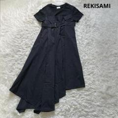 着用1回 レキサミ ロングワンピース 総レース インナー付き
