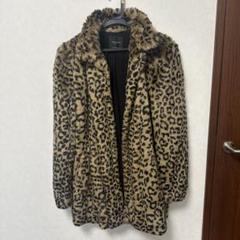 ZARA レオパード柄 ファーコート ZARA ザラ フェイク ファーコート レオパード柄 アニマル柄