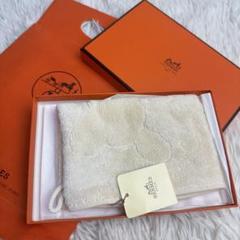 新品未使用 HERMES ベビー バスミトン 馬柄 ホース タオル