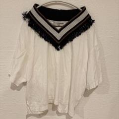 ノントウキョウー 編み込み模様 半袖トップス