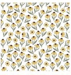 ステンシルシート　花　　2296