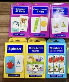 バラ売り可　英語　フラッシュカード　パズル　カード　教材　トランプ　セット　学習