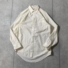 80sヴィンテージ　USA製 VAN HEUSEN 長袖シャツ　ボタンダウン　L