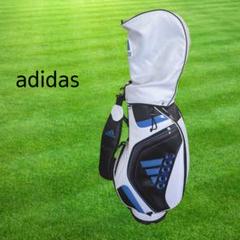 K148 adidas 軽量キャディバッグ ブルーブラック - メルカリ