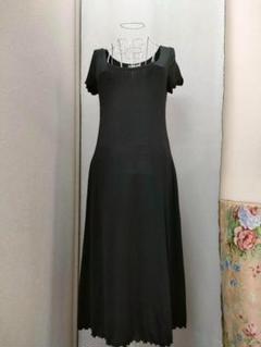 ☆フォクシーニューヨークコレクションロングワンピース ブラック希少42☆ ☆フォクシーニューヨークコレクションロングワンピース