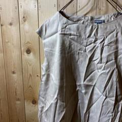 ss1713 未使用品 エディーバウアー リネン ワンピース ベージュ PM