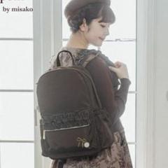 しまむら青木美沙商品。NYNA ブラウンとブラックナイロンリュック2点セット 新品】青木美沙子さん しまむら NINA'S コラボ 2wayリュック