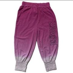 【正規品】ZUMBA パンツ ★ピンク色 USED　XS ZUMBA ピンク ジョガーパンツ XS 正規品