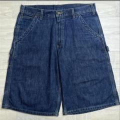 カーハート/ペインターバギーデニムショートパンツ/ハーフパンツ/サイズ33 カーハート/ペインターバギーデニムショートパンツ/ハーフパンツ