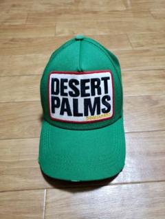 ディースクエアード　DESERT PALMS ベースボールキャップ 緑