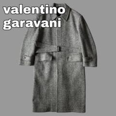 VALENTINO GARAVANI 80s ヴァージンウールステンカラーコート VALENTINO GARAVANI 80s ヴァージンウールステンカラーコート