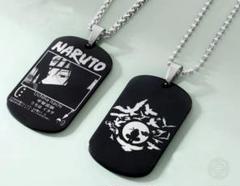 NARUTO ナルト ダブルドッグタグ ネックレス うちはサスケ NARUTO ナルト ダブルドッグタグ ネックレス うちはサスケ