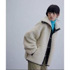 美品　アダムエロペ　リバーシブルボアブルゾン ADAM ET ROPÉ FEMME(アダム エ ロペ ファム) / リバーシブルボア