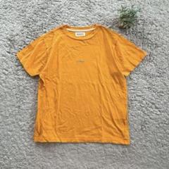 【BEAMS BOY】オレンジ Tシャツ カットソー ブランドロゴ刺繍 シンプル