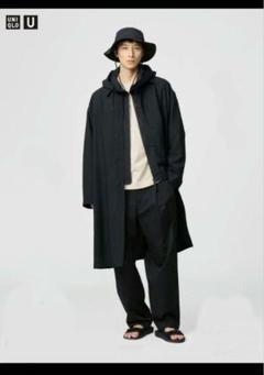 オーバーサイズステンカラーコート UNIQLO U 2025 L ユニクロU