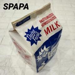 売上実績NO.1 SPAPA エスパパ ショルダーバッグ ミルク 牛乳 リアル バッグ