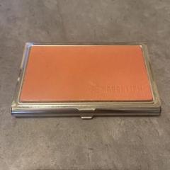 NAUGHTIAM ノーティアム　名刺入れ　ケース　オレンジのサムネイル