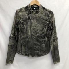 ジースターロウ G-STAR RAW レザーシングルライダースジャケットxs 中古・古着通販】G-STAR RAW (ジースターロゥ) レザーライダース