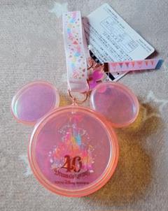ディズニー　40周年 ミニスナックケース　マカロンケースまとめて売り カラフルチョコレート、ミニスナックケース付き（ディズニー40