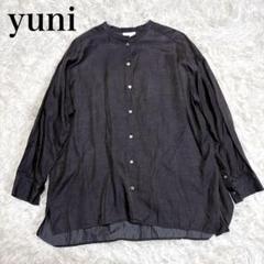【美品】yuni ユニ リネン100% ブラウス チュニック オーバーサイズ 2025年最新】yuni レディース 長袖 シャツ・ブラウスの人気