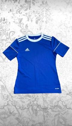 Adidas y2k 平成ギャル ピチtシャツ ブルー グランジ ロゴt