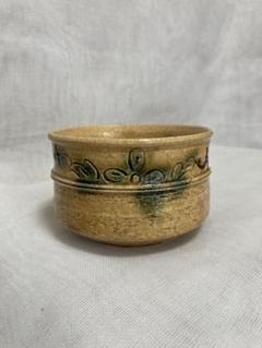 ⭐黄瀬戸 抹茶盌 年代物 茶道具 瀬戸焼 コレクション 骨董品 アンティーク 黄瀬戸 茶碗 瀬戸焼 古美術 アンティーク