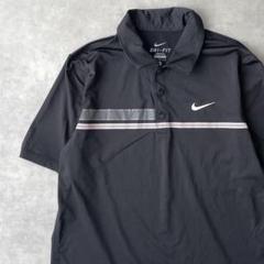 13580 NIKE DRI-FIT 刺繍 スポーツ ポロシャツ