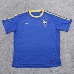 NIKE製ブラジル代表プラクティスシャツ メンズ　USサイズL 新品タグ付き NIKE - サッカー ブラジル代表 プラクティスシャツの通販 by AF