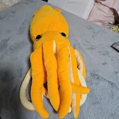 AYUTUL イカ クッション　いか　烏賊　ぬいぐるみ　くったりダイオウイカ