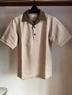【美品】TOMORROWLAND ポロシャツ size:S ベージュ・ブラウン系