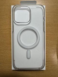 Apple純正 MagSafe対応 iPhone15pro max クリアケース