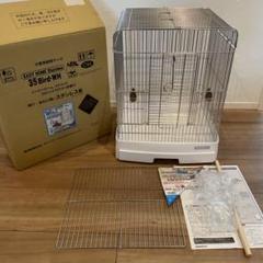 SANKO ステンレス　３５鳥ケージ Amazon | Sanko 三晃商会 イージーホーム ステンレス35バード WH