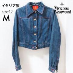 公式ショップ】 ヴィヴィアンウエストウッド M デニム ジャケット黒 【高知インター店】 メンズ デニムジャケット Westwood 【イタリア製】【M】Vivienne Gジャン/デニムジャケット