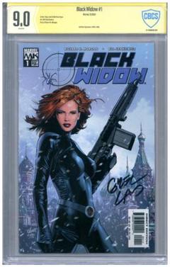 アメコミリーフ Black Widow #1 サイン入り CBCS9.0 アメコミリーフ Black Widow #1 サイン入り CBCS9.0 - メルカリ