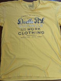 RRL ダブルRL イエロー Tシャツ