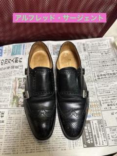 ★新品未使用★定価30,000円！スコッチグレイン モンクストラップ 26.5 42ND ROYAL HIGHLAND ダブルモンクストラップ 26.5 レザー