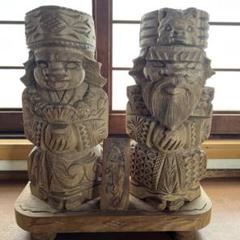荒木清峰 作品 1975年 伝統工芸 アイヌ 民芸 ニポポ 夫婦 人形 美品 荒木清峰 作品 1975年 伝統工芸 アイヌ 民芸 ニポポ 夫婦 人形