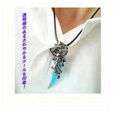 特価品!龍牙デザインネックレス ブルー 1点