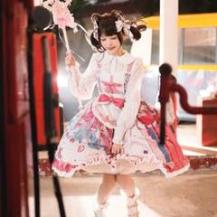 Cute Heartジャンパースカート ピンク Cute Heart JSK (2025) by Angelic Pretty