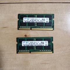 Samsung 4GB DDR3 1600MHz メモリ2枚