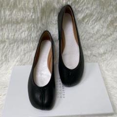 【美品】Maison Margiela 足袋 タビニューバレエシューズ/黑/36 Maison Margiela 足袋 タビニューバレエシューズ/BLACK/36
