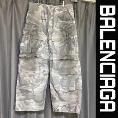 新作レディース*BALENCIAGA*迷彩ミックス カーゴデニムパンツ 新作レディース*BALENCIAGA*迷彩ミックス カーゴデニムパンツ