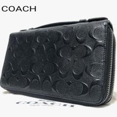 コーチ財布★ダブルジップオーガナイザー★COACH★F93425 コーチ財布☆ダブルジップオーガナイザー☆COACH☆F93425 - メルカリ