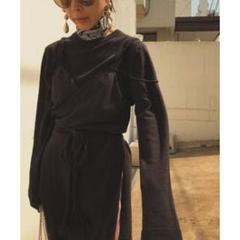 AMERI vintage JUBANN COIL KNIT SET