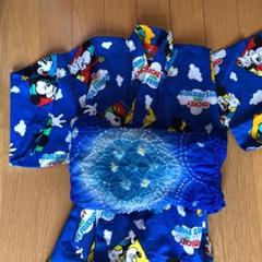浴衣 ディズニー ミッキー 100 帯付き