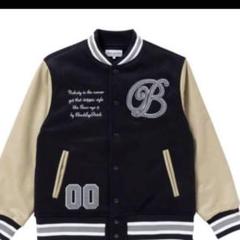 Black Eye Patch varsity jacket スタジャン L