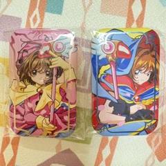 カードキャプターさくら 魔法少女 木之本桜 スクエア缶バッジ