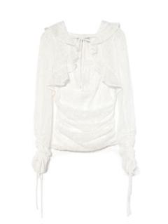 bubblesバブルスレースフーディーアンサンブル BUBBLES バブルス レースフーディーアンサンブル ホワイト M