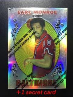 その他 NBA topps 96 earl monroe baltimore+1sc EARL MONROE 1996 Topps NBA Stars Basketball GS # 81
